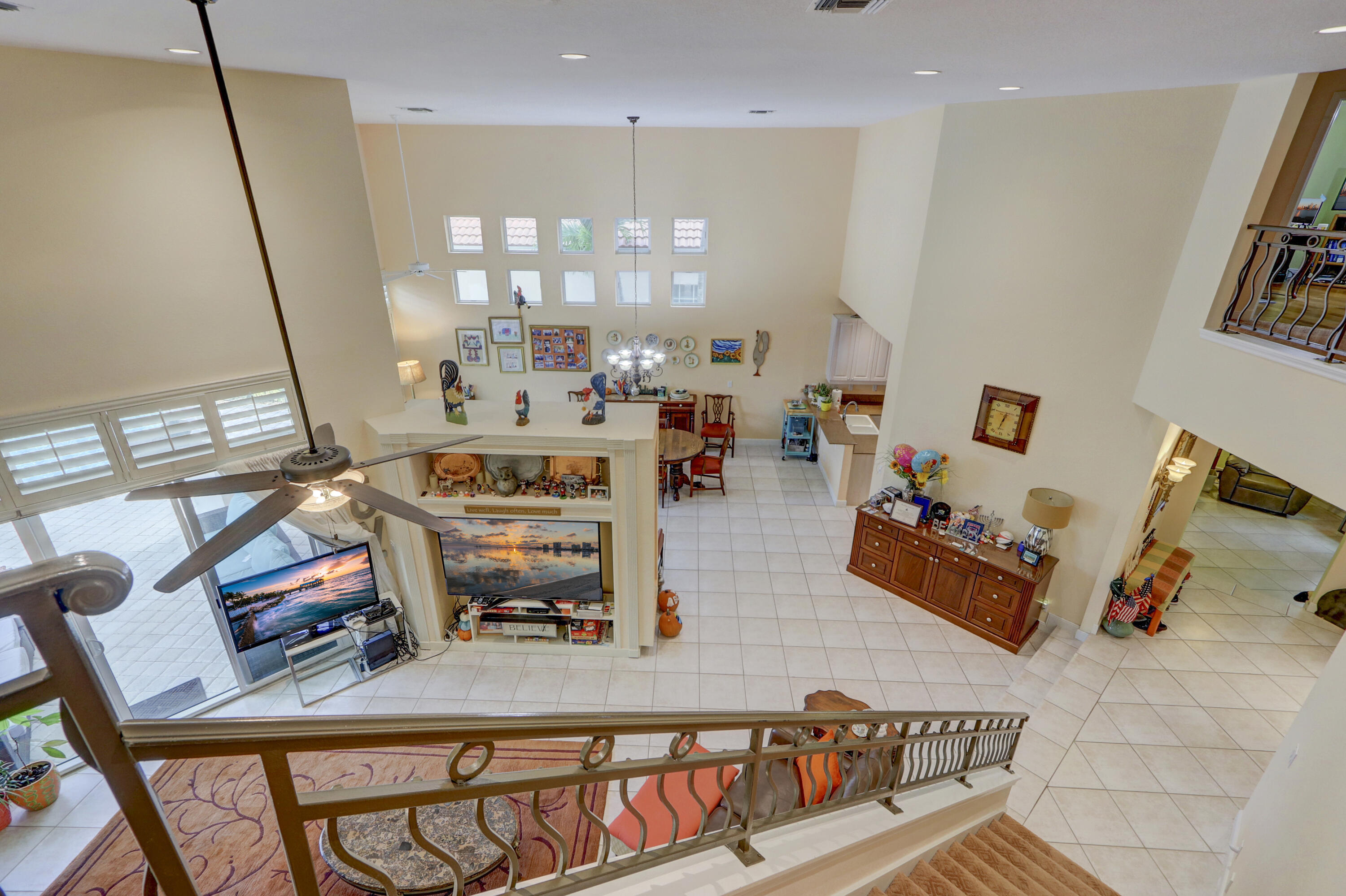 6051 Northwest 43rd Terrace Boca Raton, FL 33496 - Photo 13 of 39 Perspective from Upstairs