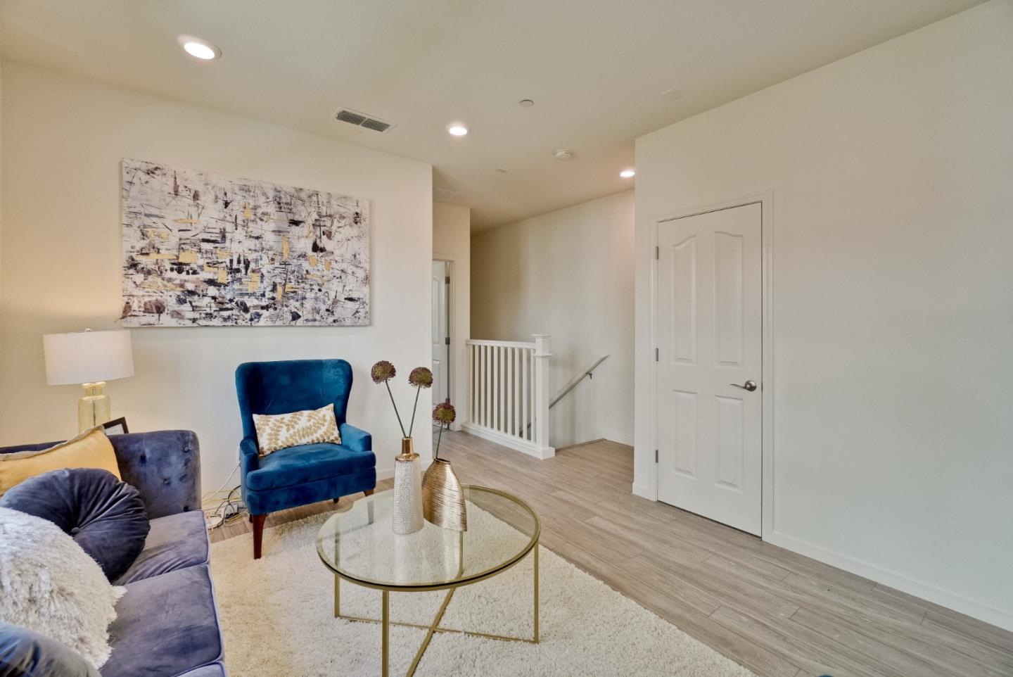 1305 Merry Loop Milpitas, CA 95035 - Photo 13 of 30 a living room with furniture and a wooden floor