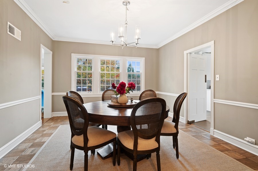 375 Sterling Road Kenilworth, IL 60043 - Photo 10 of 28 a view of a dining room with furniture window and outside view
