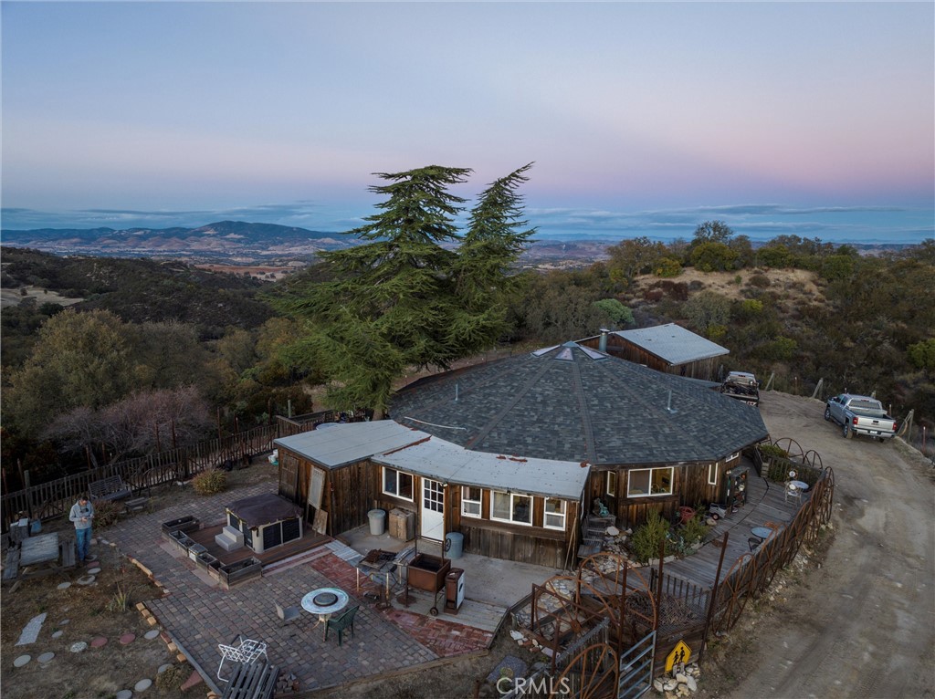 2505 Smith Road Bradley, CA 93426 - Photo 18 of 72 an aerial view of a house with a mountain view