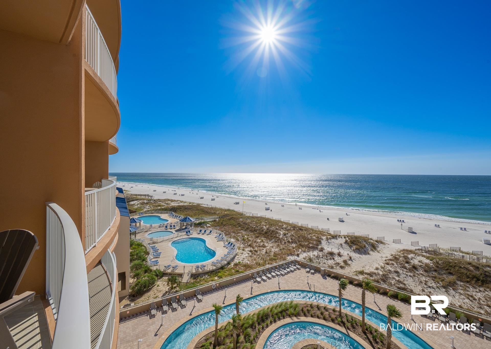 23008 Perdido Beach Boulevard, Unit 506 Orange Beach, AL 36561 - Photo 20 of 48 View of water feature featuring a view of the beach