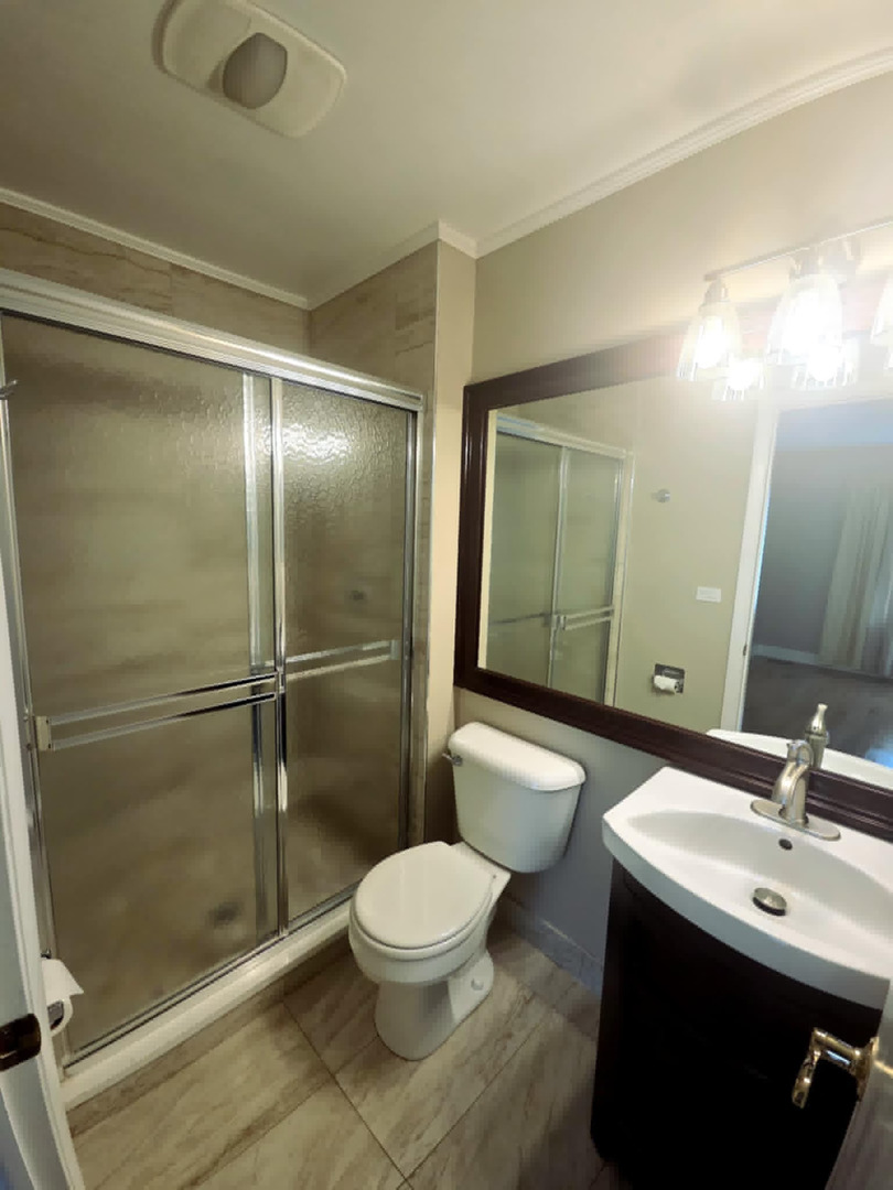 366 Pinetree Lane, Unit B1 Schaumburg, IL 60193 - Photo 20 of 23 a bathroom with a sink a toilet and shower