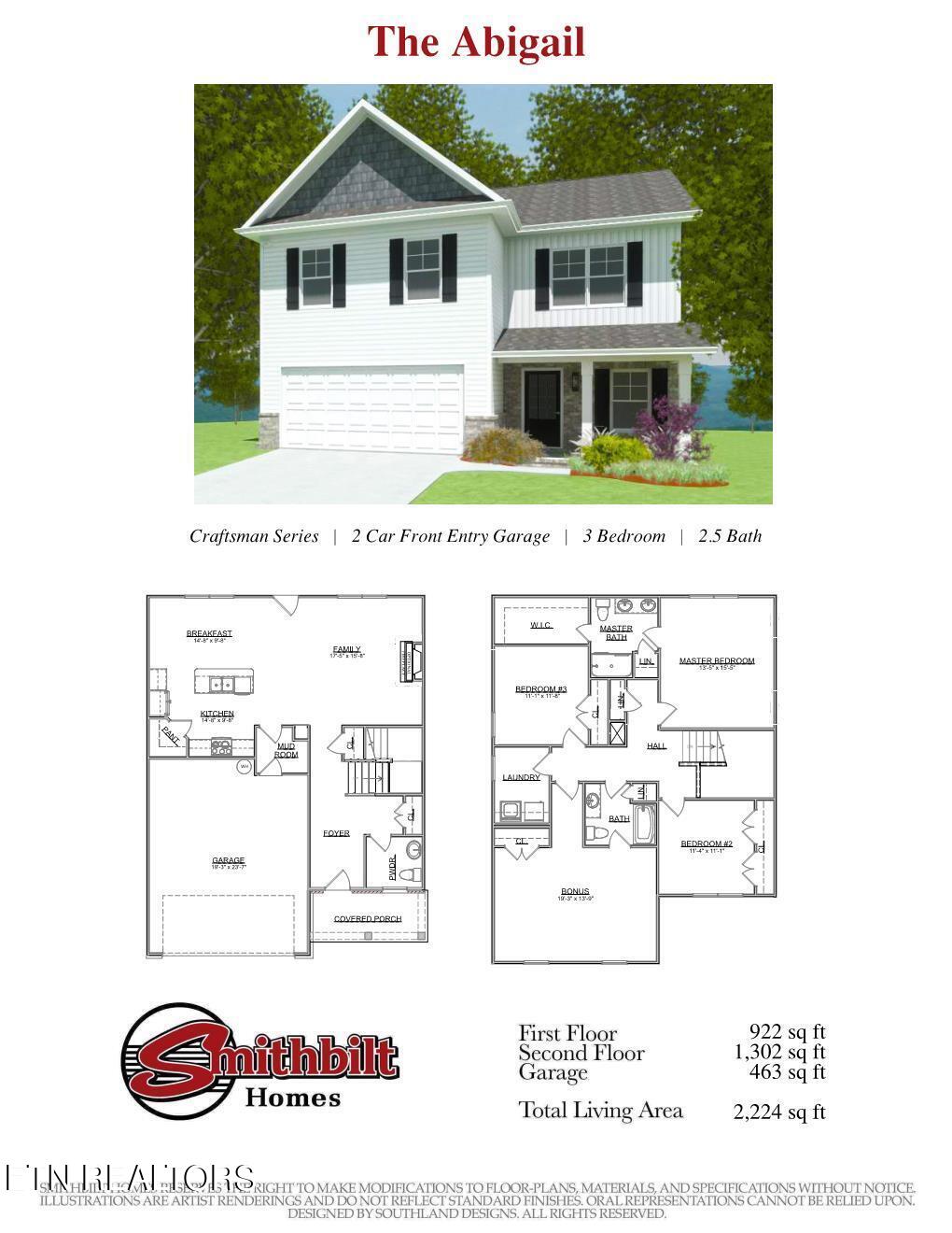 133 Songberry Street, Unit LOT 61F Oak Ridge, TN 37830 - Photo 3 of 30 Craftsman-The-Abigail-Marketing-FINAL