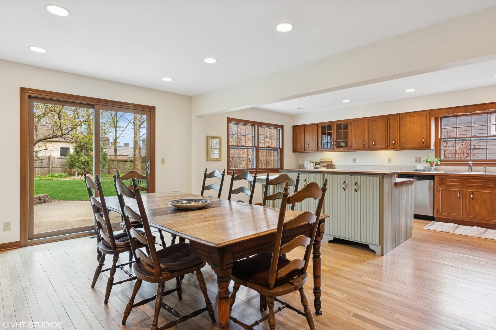 429 Grant Avenue Geneva, IL 60134 - Photo 9 of 34 a view of a dining room with furniture window and wooden floor