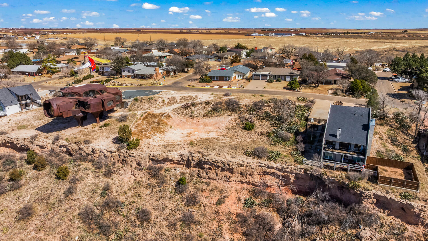 87 East Canyonview Drive Ransom Canyon, TX 79366 - Photo 15 of 42 an aerial view of multiple house