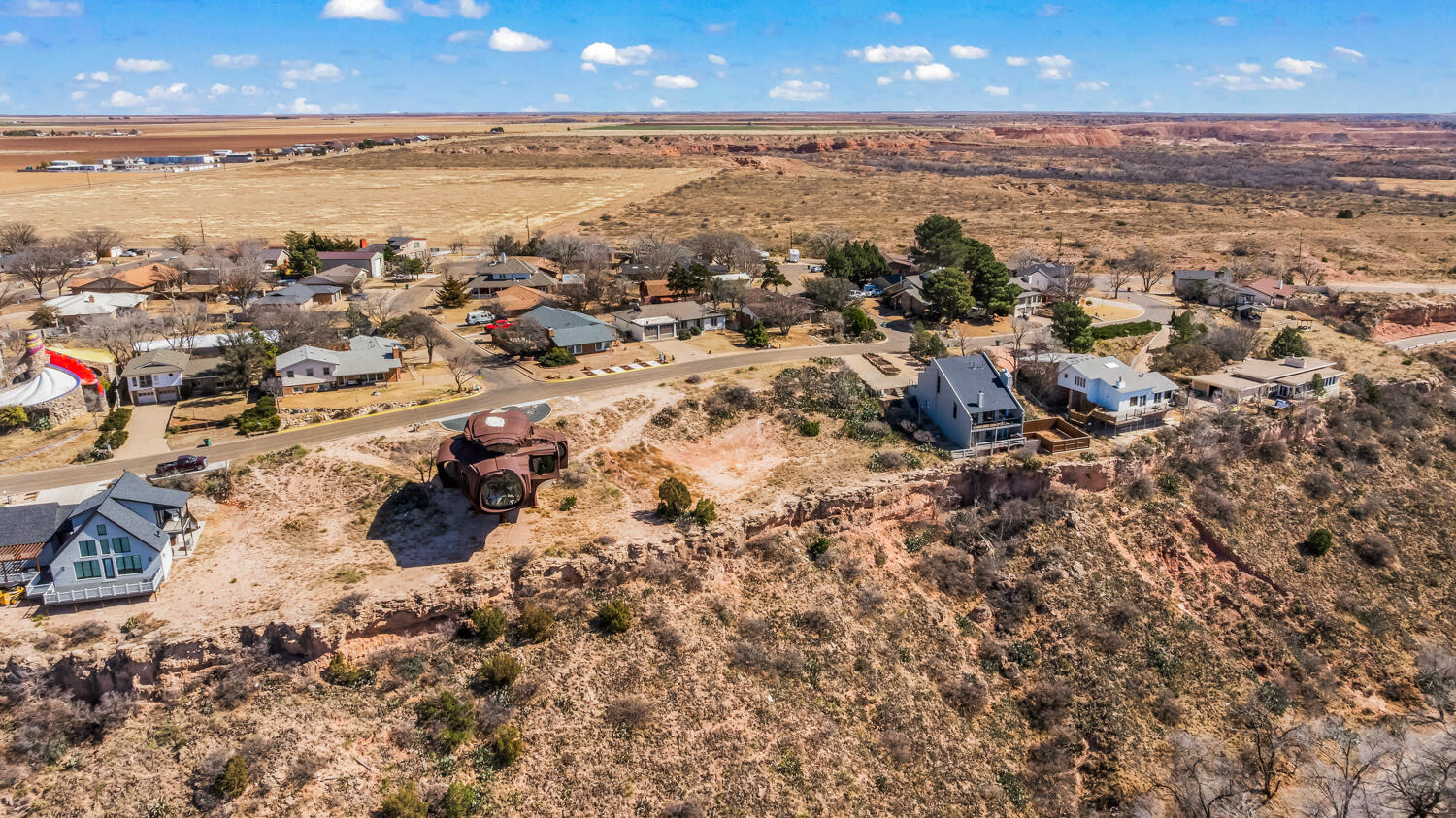 87 East Canyonview Drive Ransom Canyon, TX 79366 - Photo 20 of 42 an aerial view of multiple house