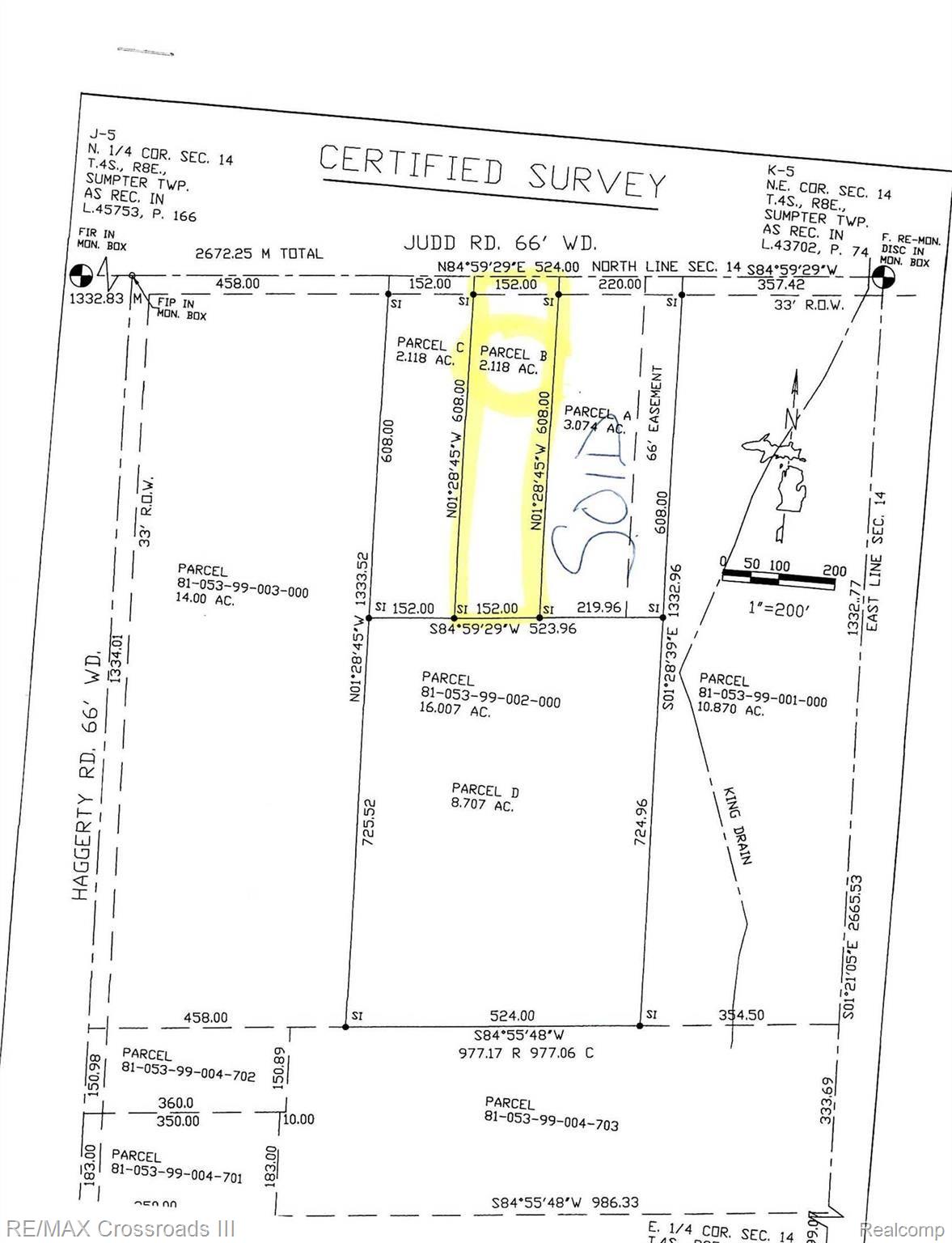 0 Judd Road Belleville, MI 48111 - Photo 1 of 1 Vacant Judd Parcel B Photo.jpg