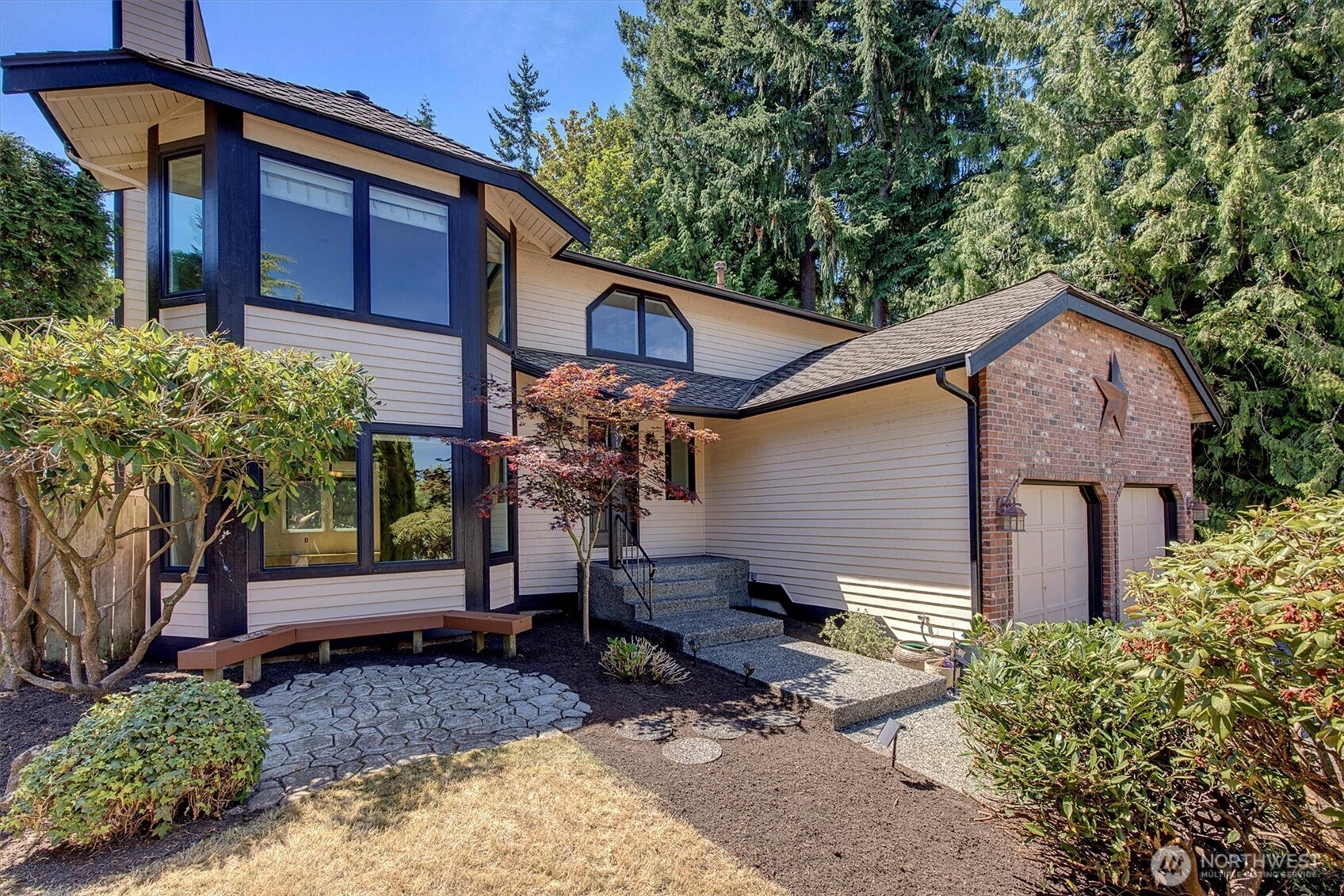 1918 238th Street Southeast Bothell, WA 98021 - Photo 36 of 36 a backyard of a house with lots of green space