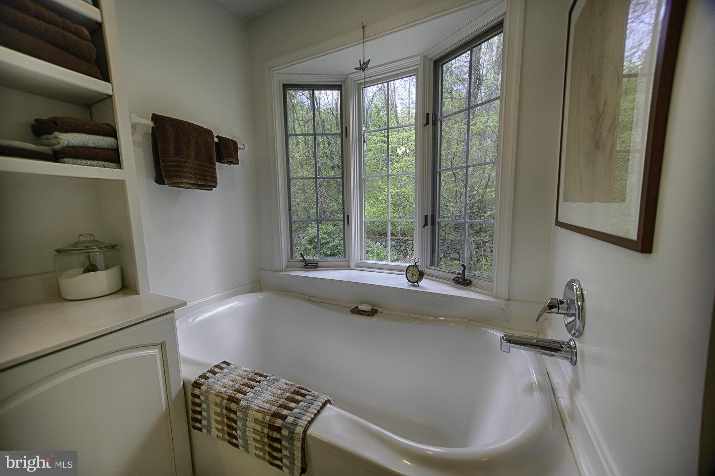 930 Pomeroy Road Front Royal, VA 22630 - Photo 22 of 30 a bath tub sitting in a bathroom next to a window