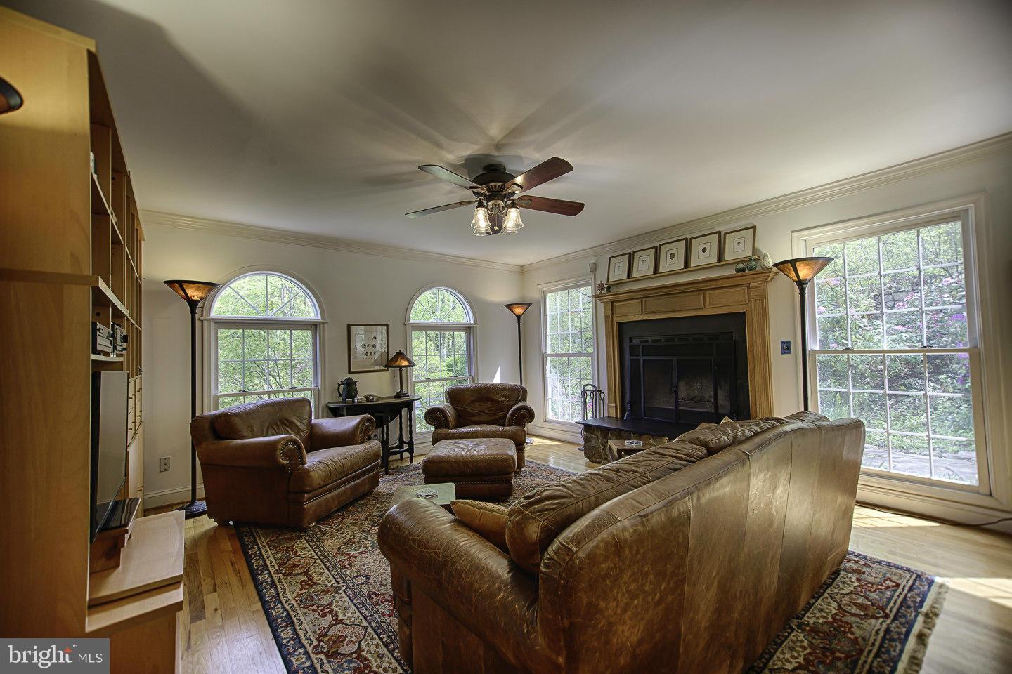 930 Pomeroy Road Front Royal, VA 22630 - Photo 7 of 30 a living room with furniture and a fireplace
