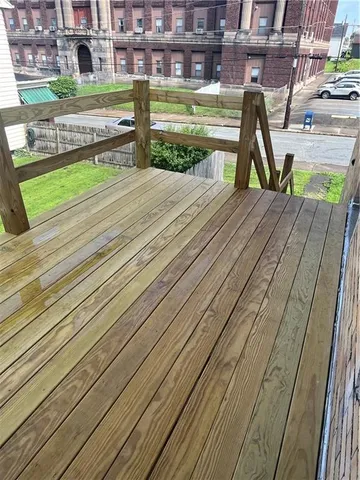 a view of outdoor space with seating area