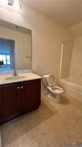 a view of a lake with houses