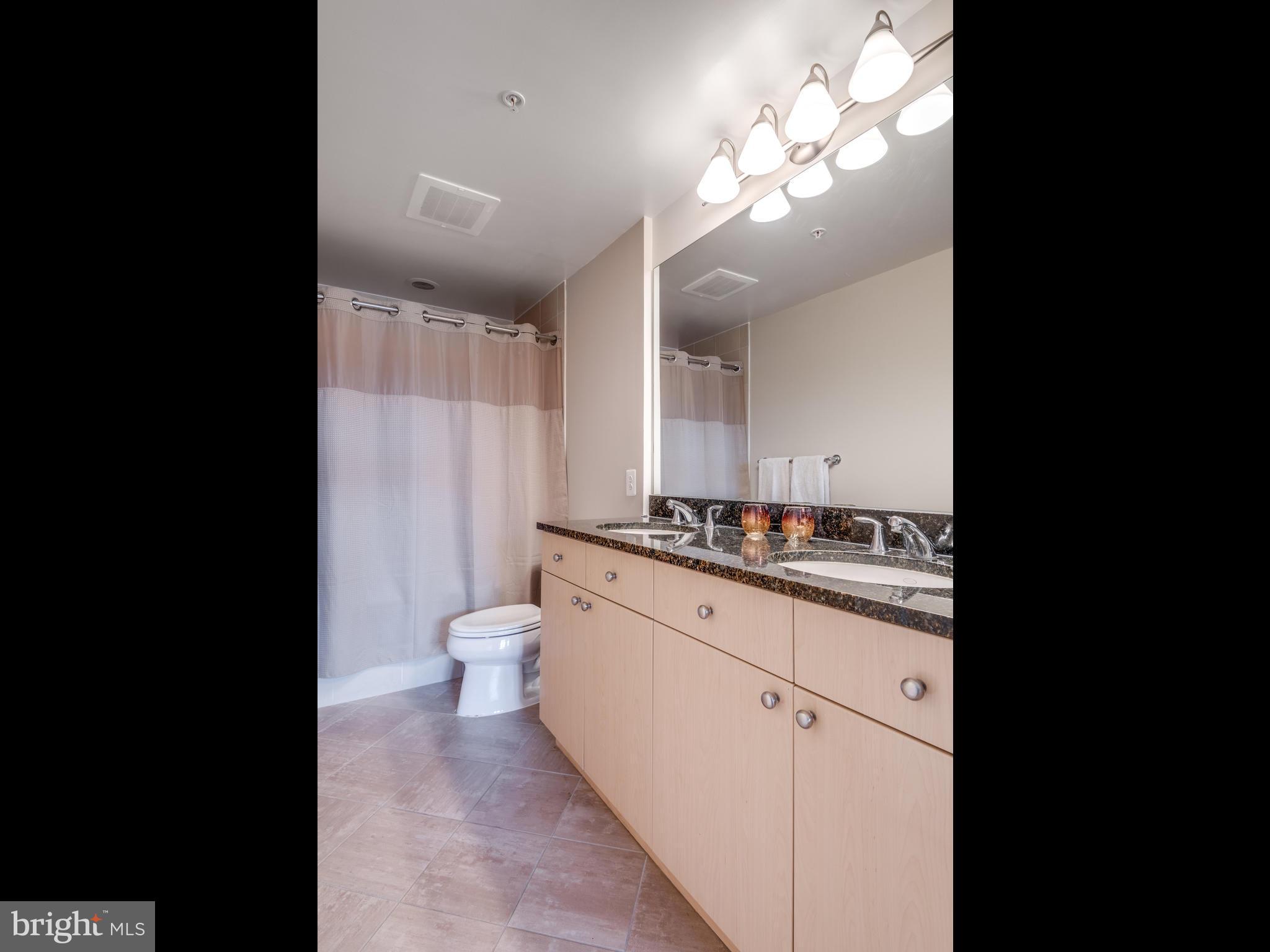 11990 Market Street, Unit 606 Reston, VA 20190 - Photo 15 of 30 Bath (Master) with Double Vanity & Bath Tub