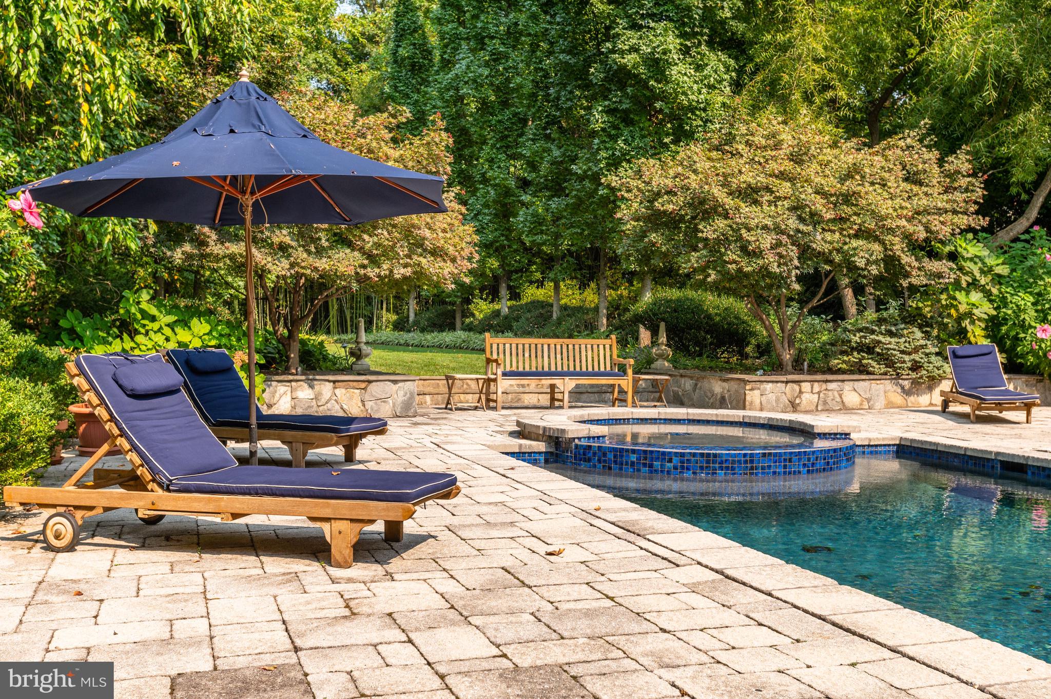 1937 Birch Road McLean, VA 22101 - Photo 47 of 51 Entertainer's Backyard in a Picturesque Setting