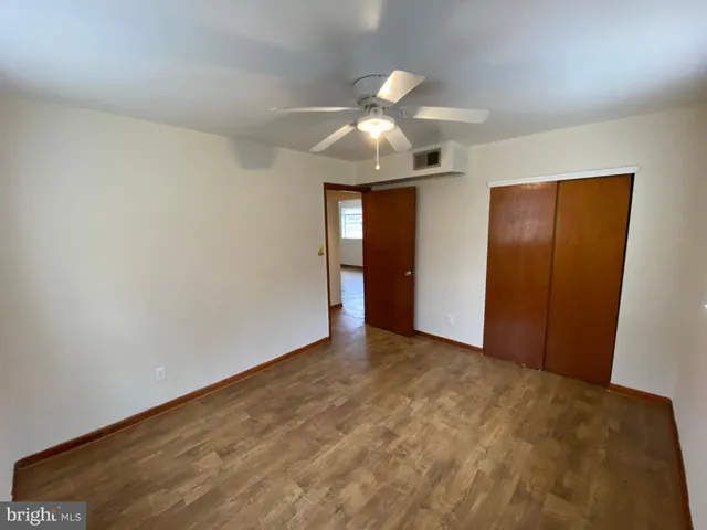 wooden floor in an empty room