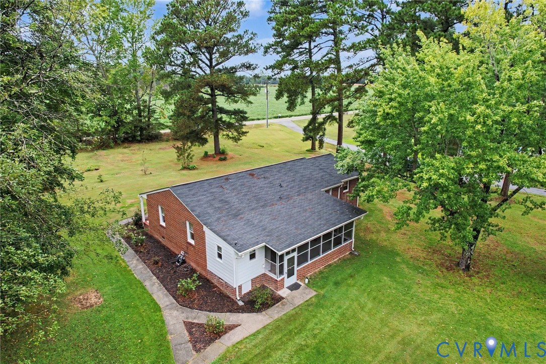 6921 Hines Road Disputanta, VA 23842 - Photo 31 of 35 Brick and siding exterior.