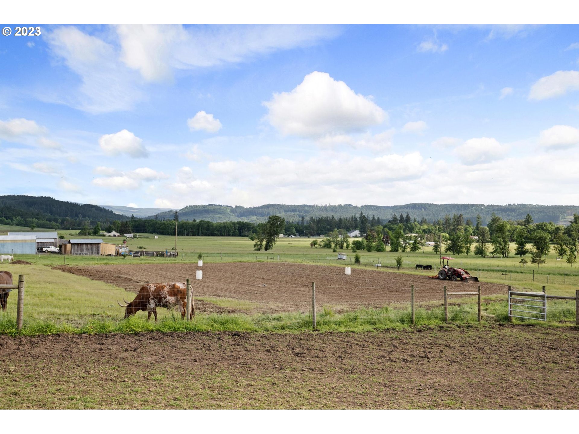 32877 South Wright Road Molalla, OR 97038 - Photo 31 of 34 a view of a lake with a big yard