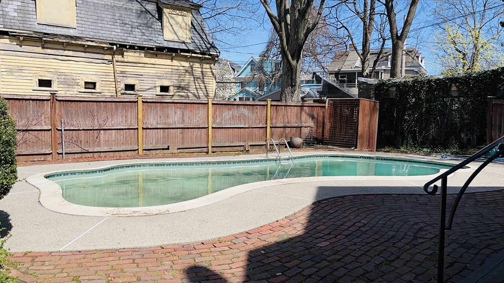 16 Prescott Street Newton, MA 02460 - Photo 29 of 29 a view of outdoor space yard and swimming pool