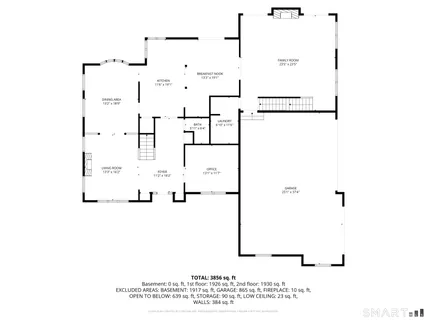 a picture of a floor plan