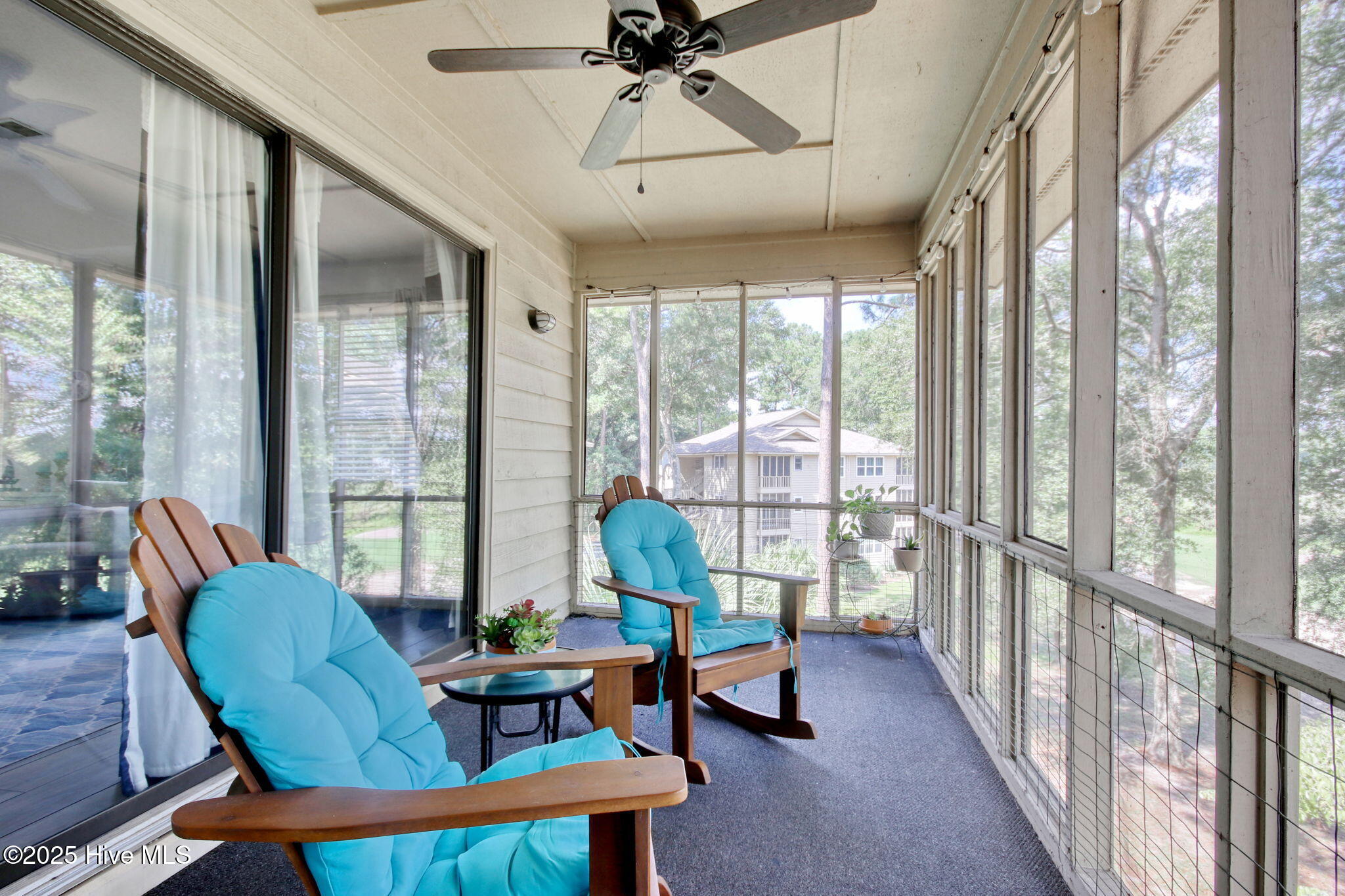 223 Clubhouse Road, Unit 5 Sunset Beach, NC 28468 - Photo 20 of 35 Beautiful views of the golf course from the screened porch!
