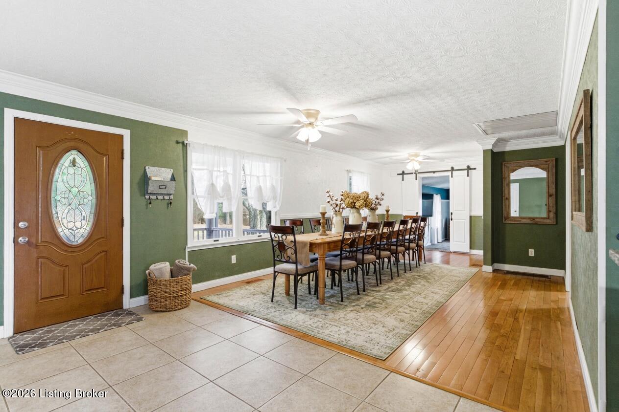 1209 Hansborough Road Cecilia, KY 42724 - Photo 25 of 101 MAGNIFICENT DINING ROOM—VIRTUALLY STAGED