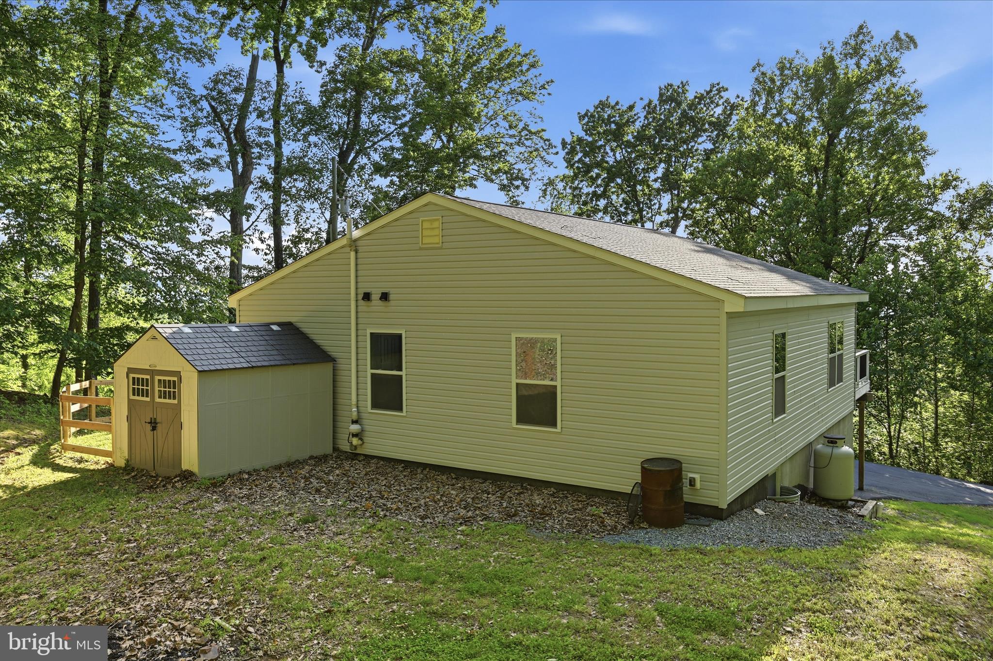 500 Delicious Road Linden, VA 22642 - Photo 40 of 80 a house view with a backyard space
