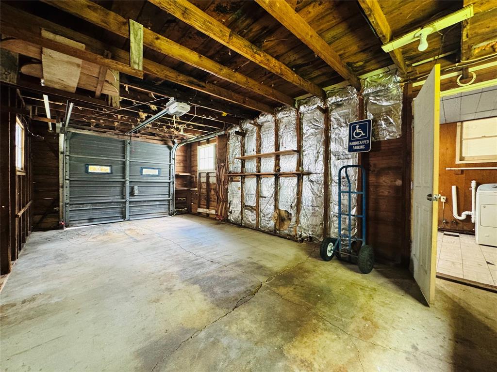 4393 Old Dallas Road Elm Mott, TX 76640 - Photo 16 of 19 Garage featuring washer / dryer