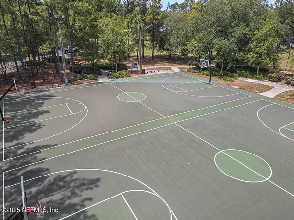 a view of a tennis court