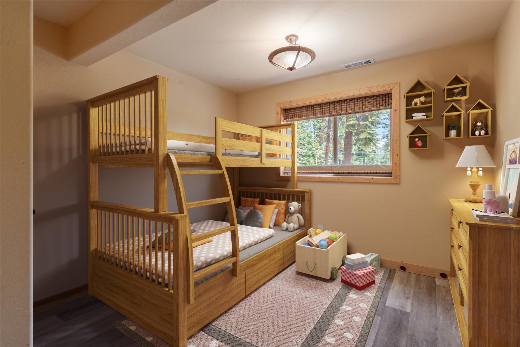 14265 Hansel Avenue Truckee, CA 96161 - Photo 12 of 21 a bedroom with furniture and a window