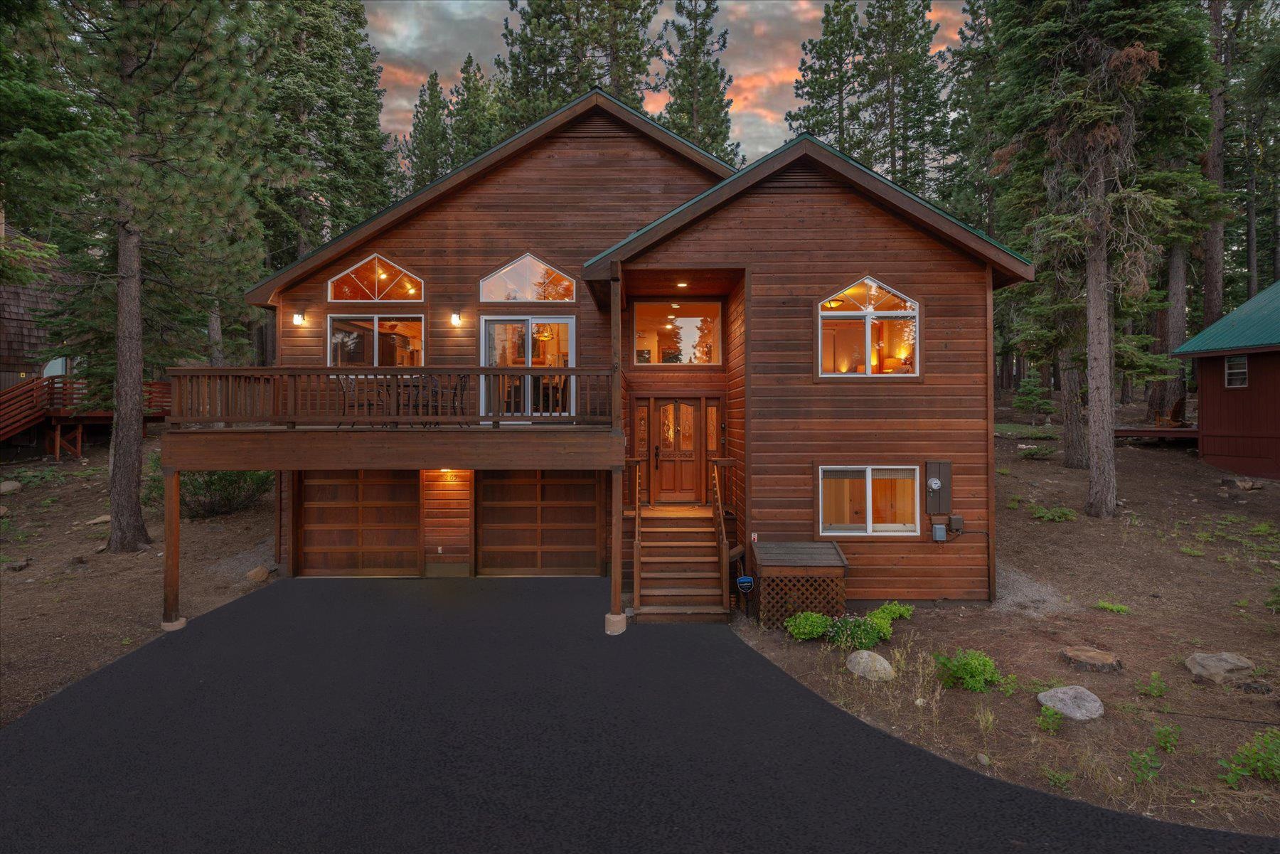 14265 Hansel Avenue Truckee, CA 96161 - Photo 2 of 21 a front view of a house with a yard