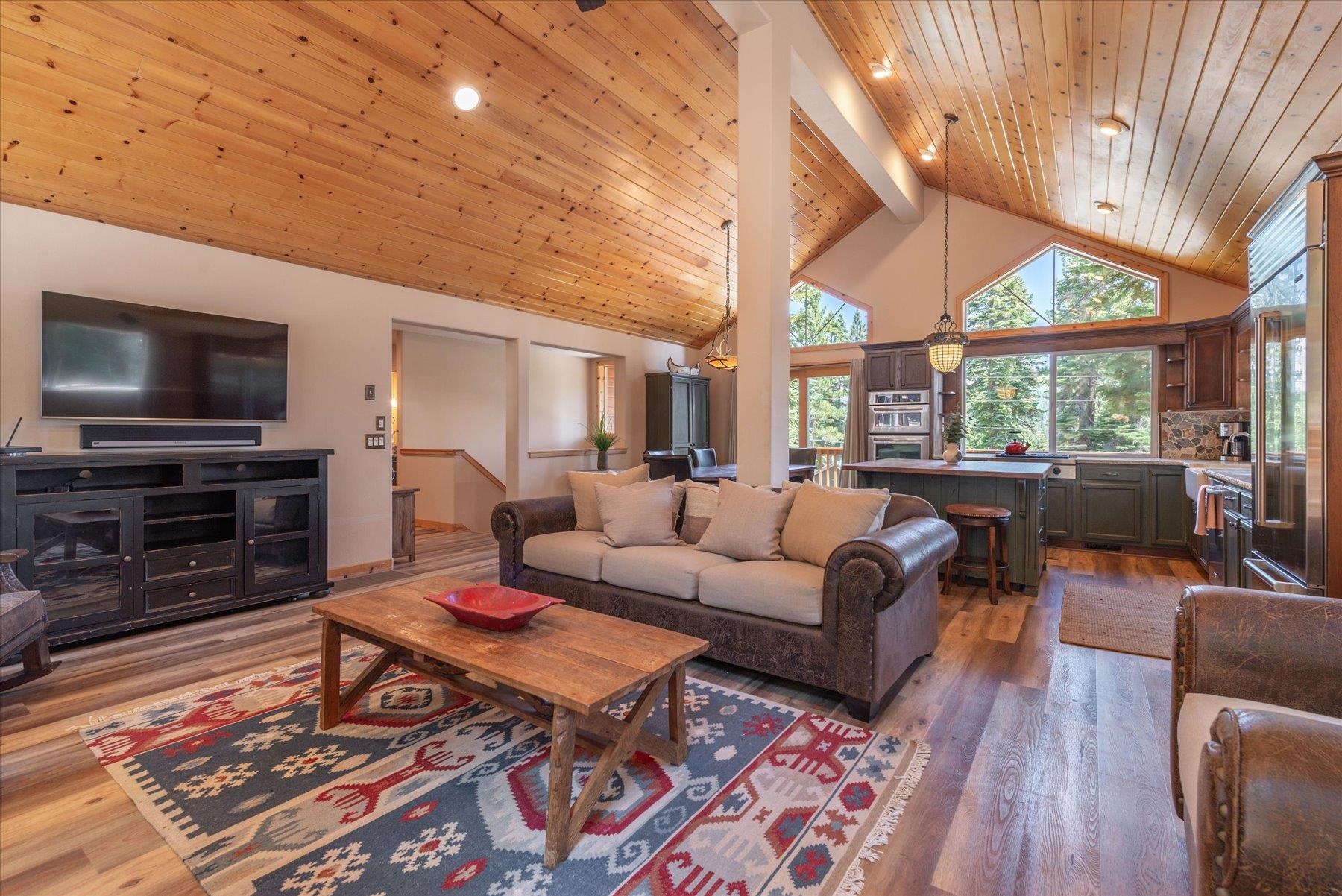 14265 Hansel Avenue Truckee, CA 96161 - Photo 5 of 21 a living room with furniture and a flat screen tv