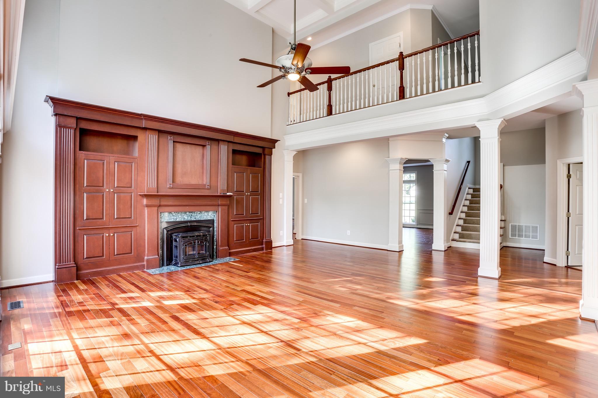 14353 Howard Road Dayton, MD 21036 - Photo 11 of 30 Family Room with Coffered Ceiling