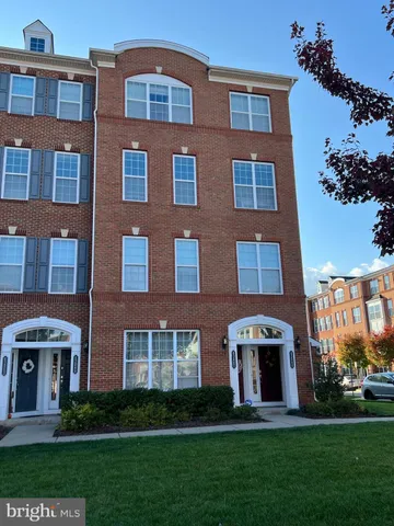 a front view of a building