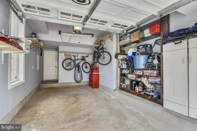 a view of storage and utility room