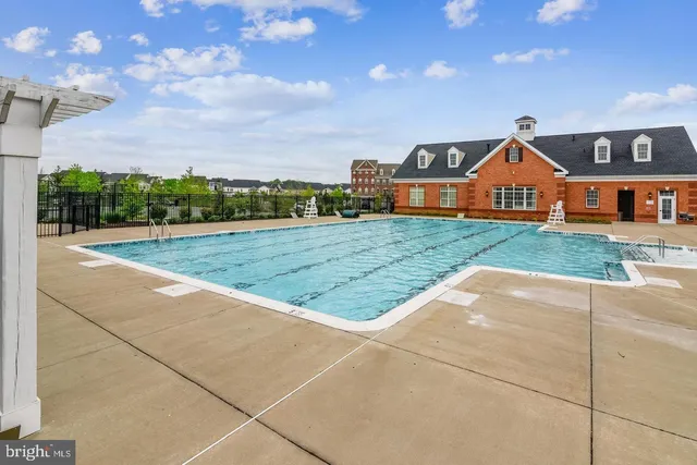 a view of outdoor space with seating area