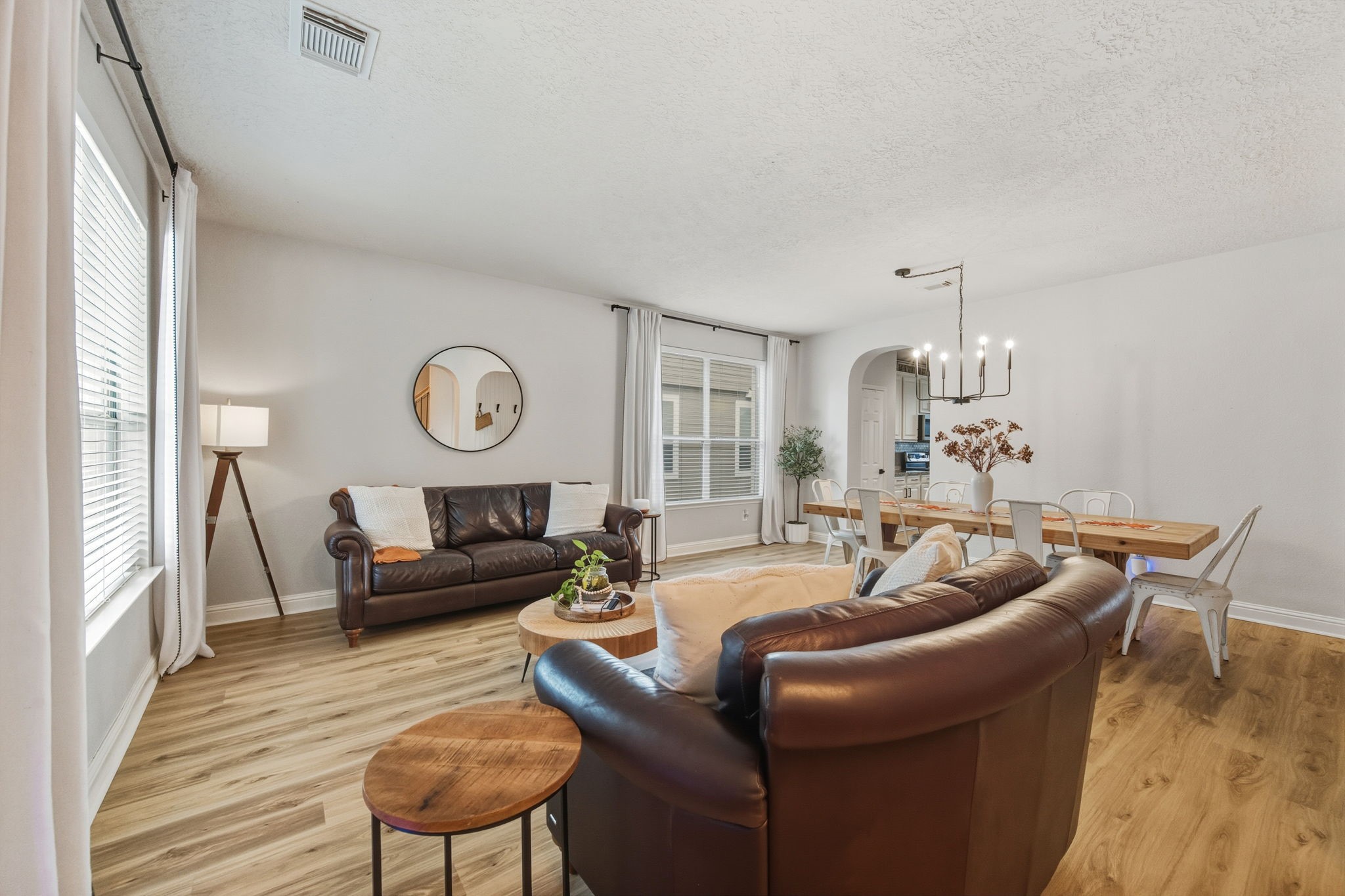 29631 Legends Line Drive Spring, TX 77386 - Photo 7 of 35 a living room with furniture and a wooden floor