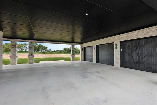 a view of a porch