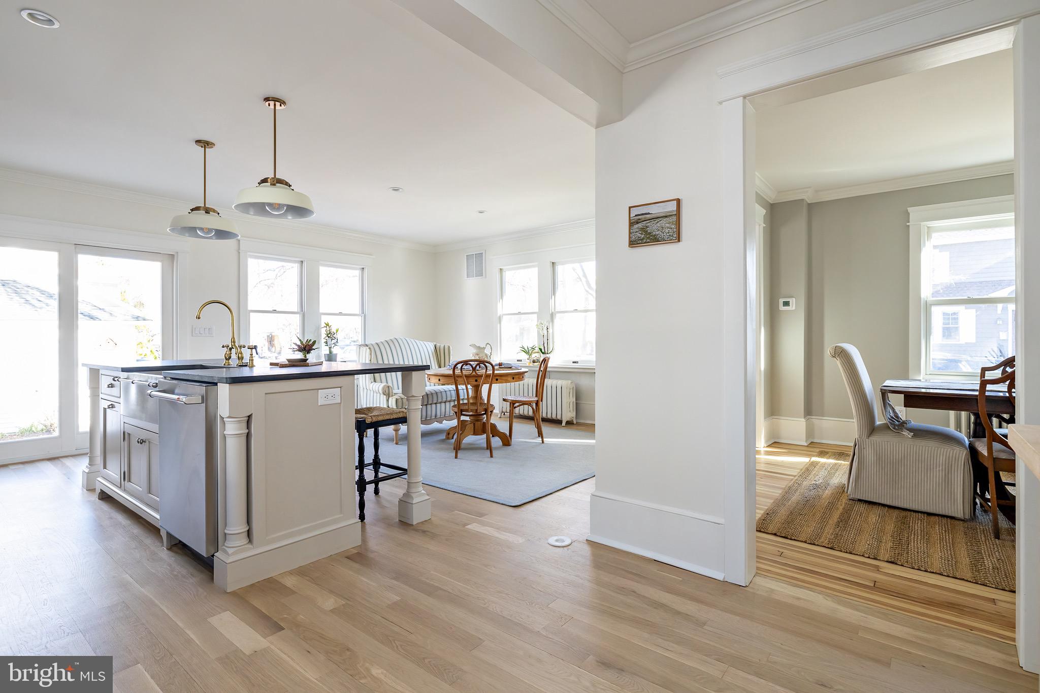 131 Marne Avenue Haddonfield, NJ 08033 - Photo 12 of 33 a view of kitchen with dining table and chairs