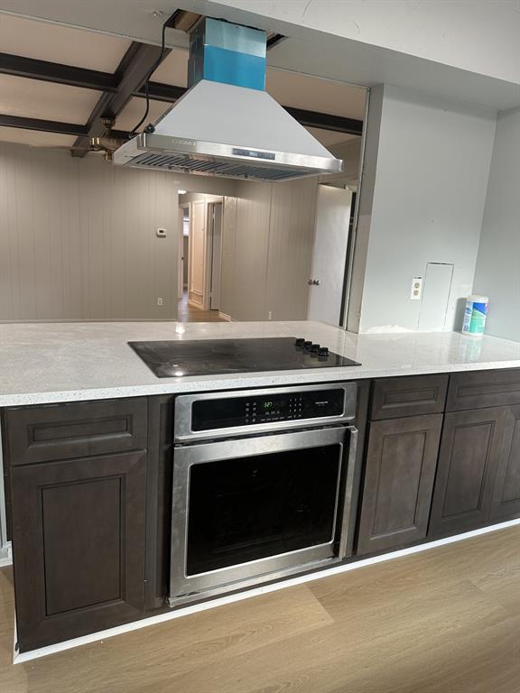 3417 Blue Ridge Lane Garland, TX 75042 - Photo 2 of 9 a stove top oven sitting inside of a kitchen