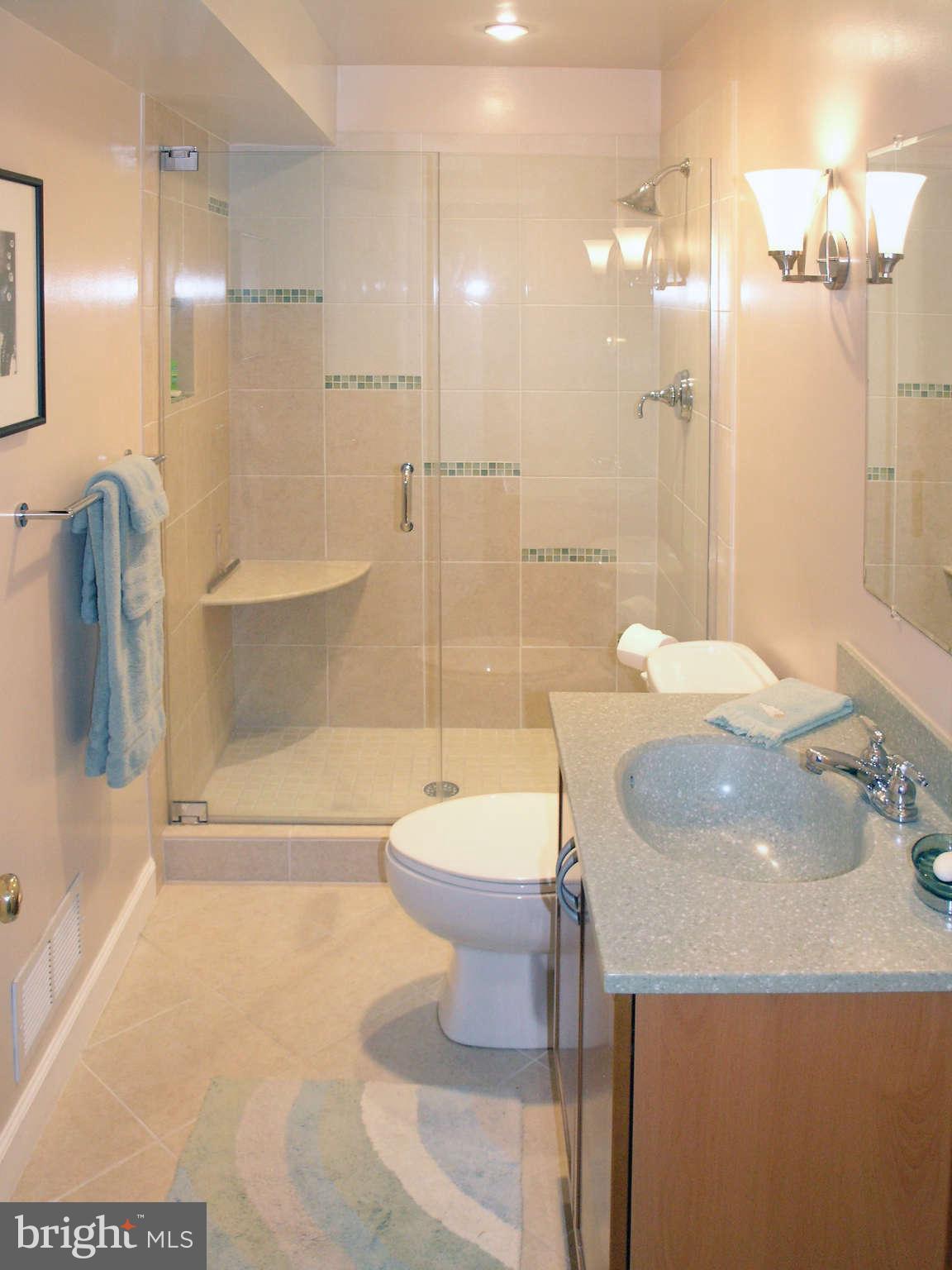 11431 Hook Road Reston, VA 20190 - Photo 27 of 30 a bathroom with a sink a toilet and shower