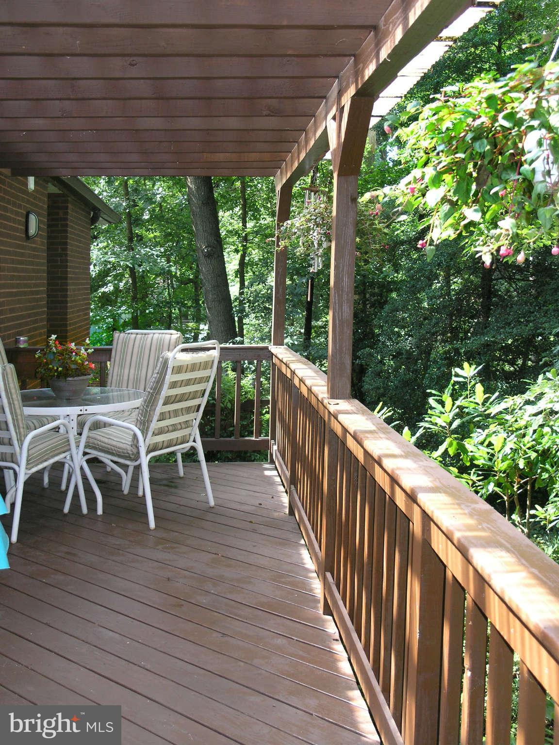 11431 Hook Road Reston, VA 20190 - Photo 29 of 30 a view of a chairs and table in patio with wooden floor