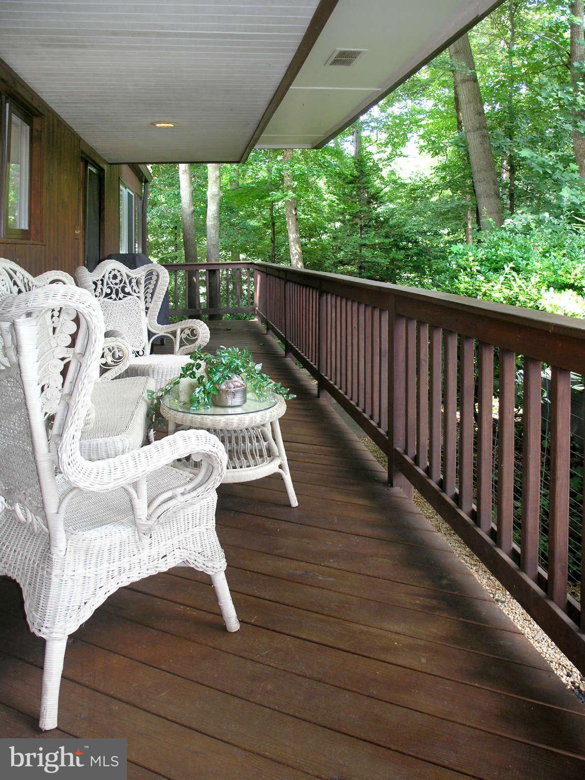 11431 Hook Road Reston, VA 20190 - Photo 30 of 30 a view of balcony with furniture and garden