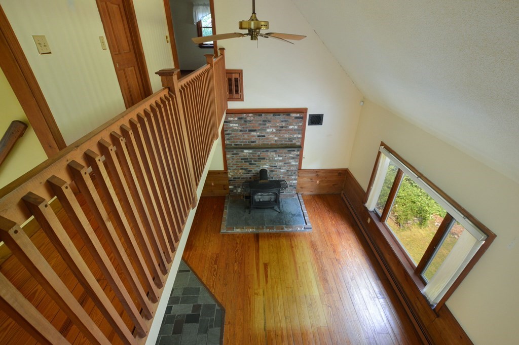 41 Braeside Road Falmouth, MA 02540 - Photo 21 of 24 a view of stairs and wooden floor