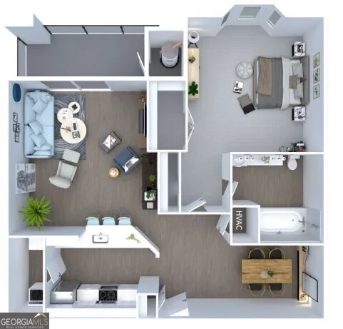 a picture of a bathroom with a sink and mirror