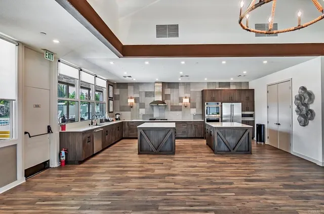 a view of livingroom with furniture and wooden floor