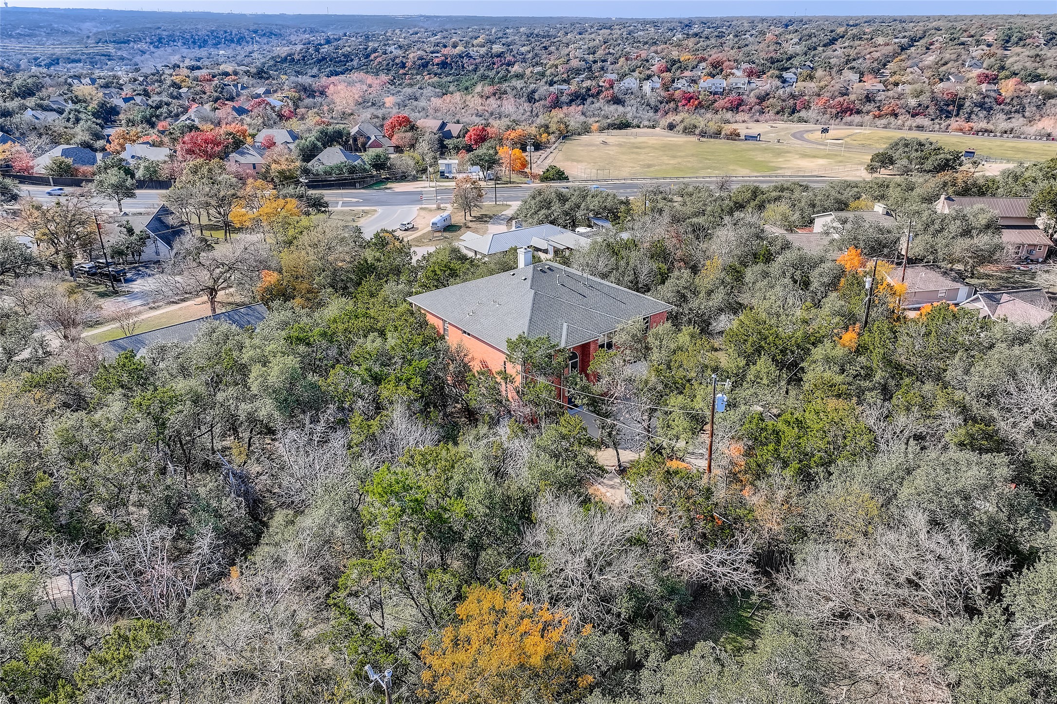 8204 Texas Plume Road Austin, TX 78759 - Photo 36 of 40 Drone / aerial view