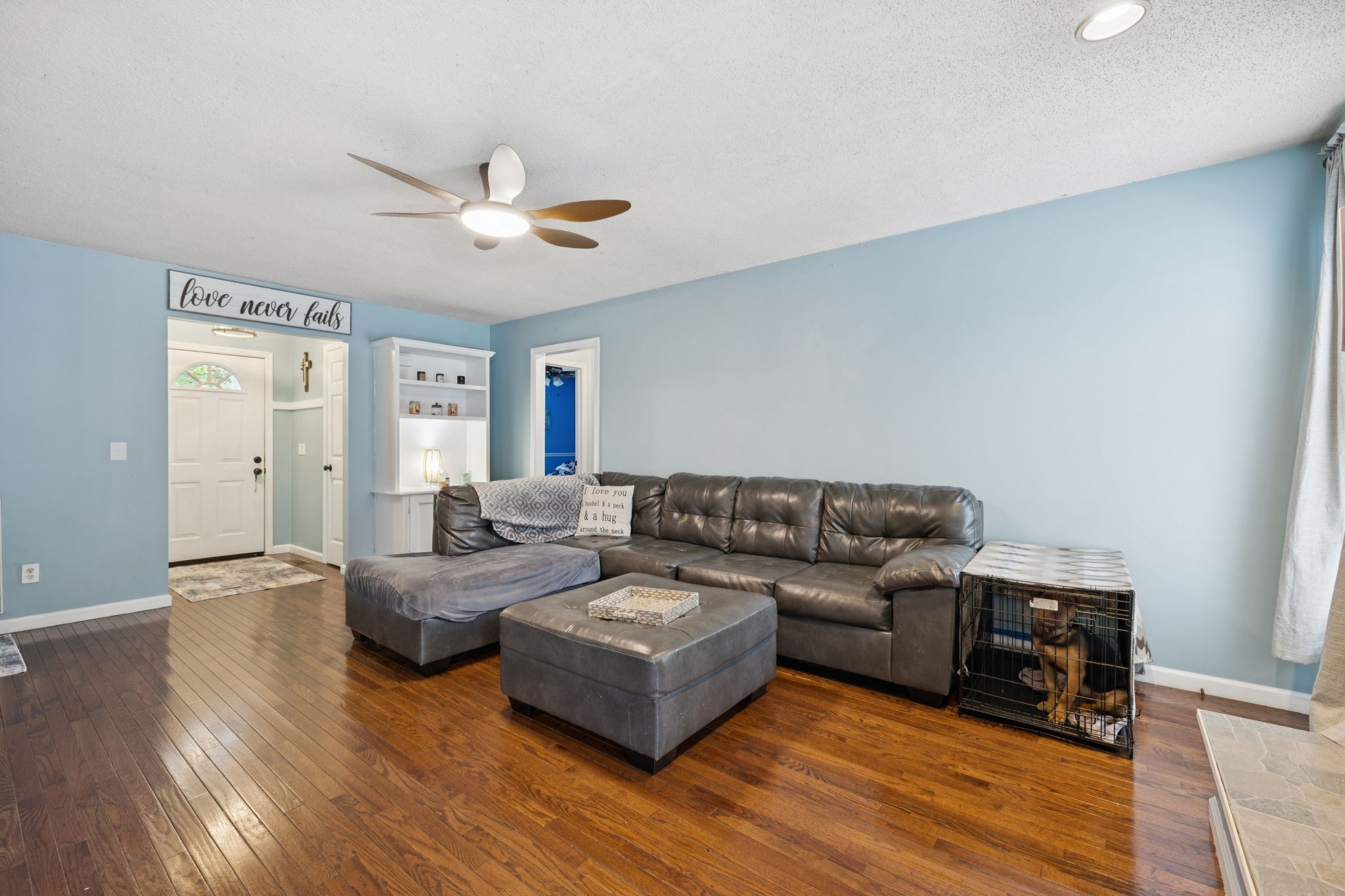 1016 Keystone Drive Pleasant View, TN 37146 - Photo 5 of 33 a living room with furniture and a wooden floor