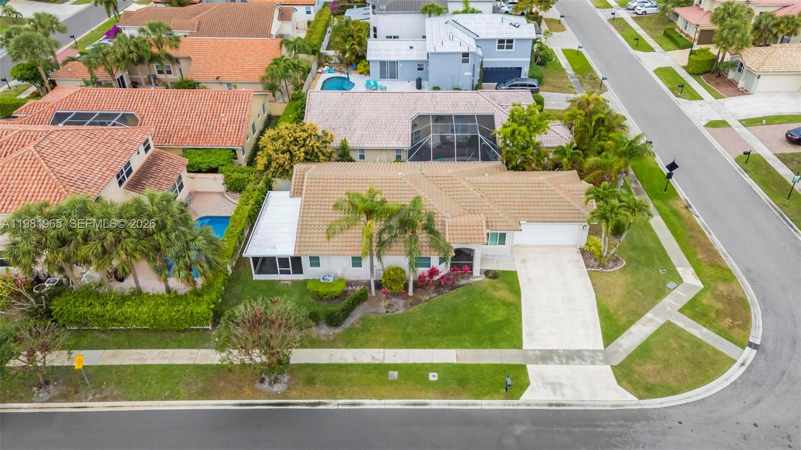 11030 Harbour Springs Circle Boca Raton, FL 33428 - Photo 27 of 39 an aerial view of a house