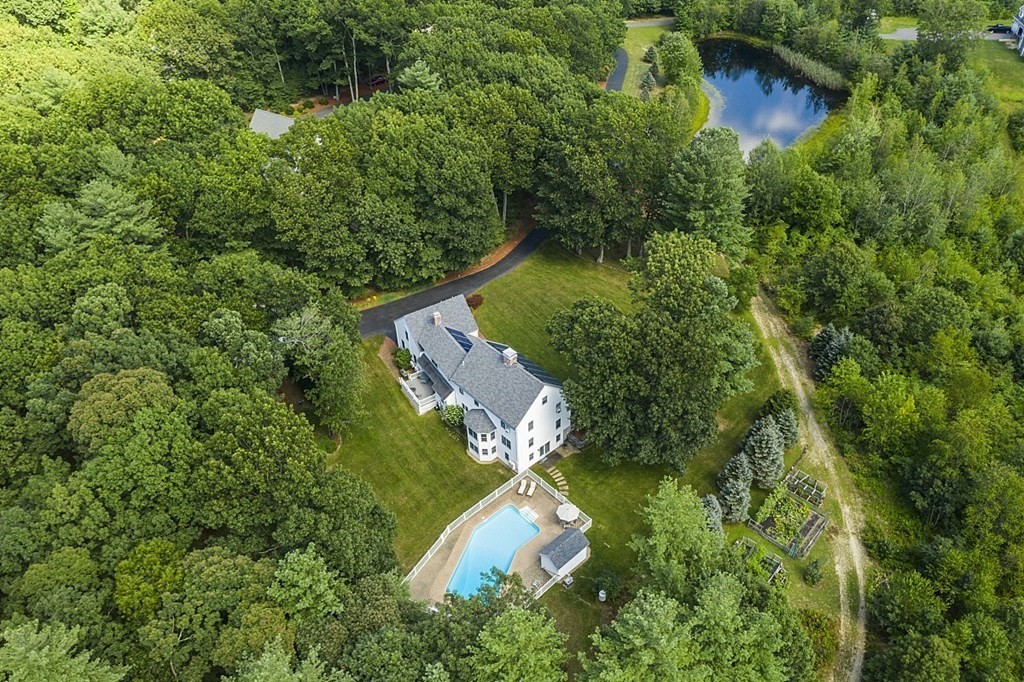 71 Easter Brook Road Lunenburg, MA 01462 - Photo 4 of 33 an aerial view of a house with a yard