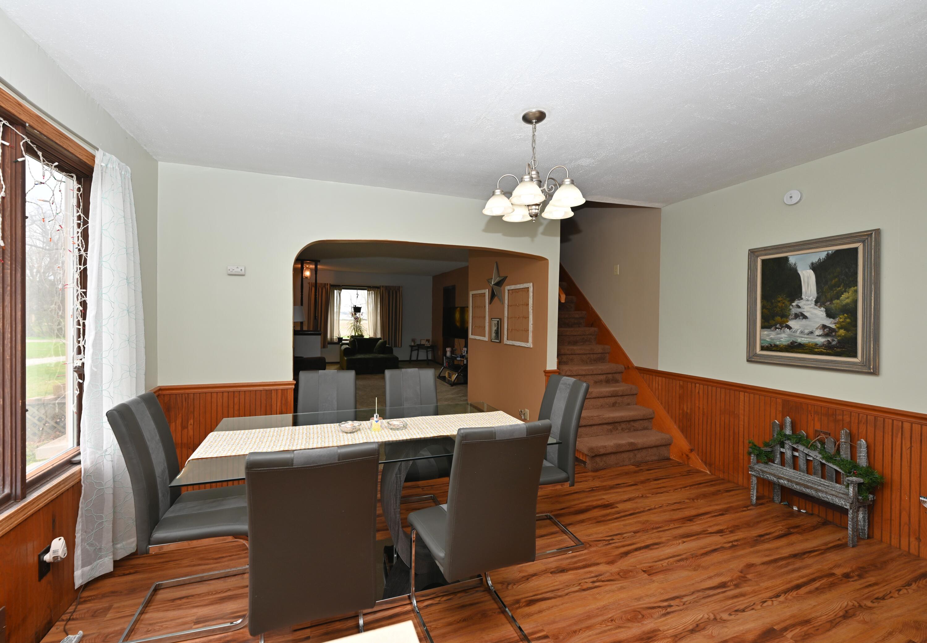 5110 West 400 North Winamac, IN 46996 - Photo 14 of 35 a living room with furniture and a wooden floor